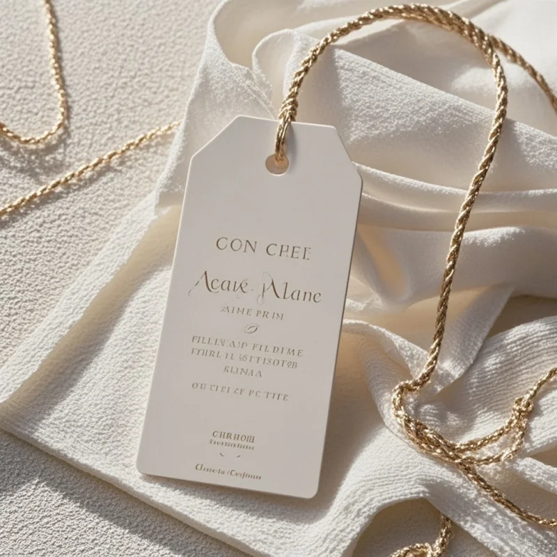 Кустоум..штуки. Роскошные тисненые матовые фольги подвесные бирки на заказ