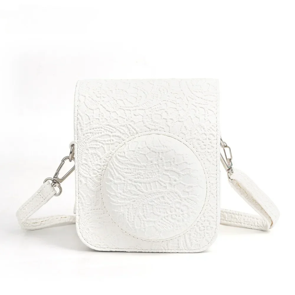 Резная винтажная сумка для камеры Fujifilm Instax Mini 12 с рельефным кружевным Ретро