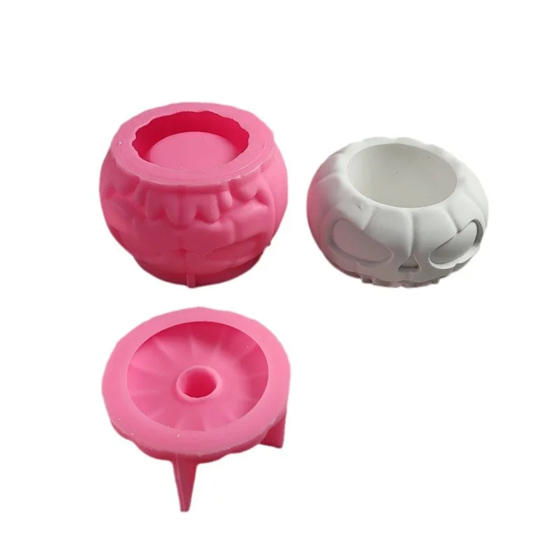 Оригинальная банка для хранения тыквенной головки с крышкой эпоксидная форма из