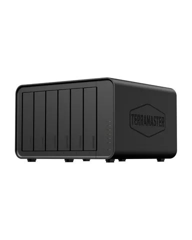 TERRAMASTER F6-424 NAS Storage 6bay — четырехъядерный процессор N95, оперативная память DDR5 8 ГБ, порт X2, сетевое хранилище (без дисплея)