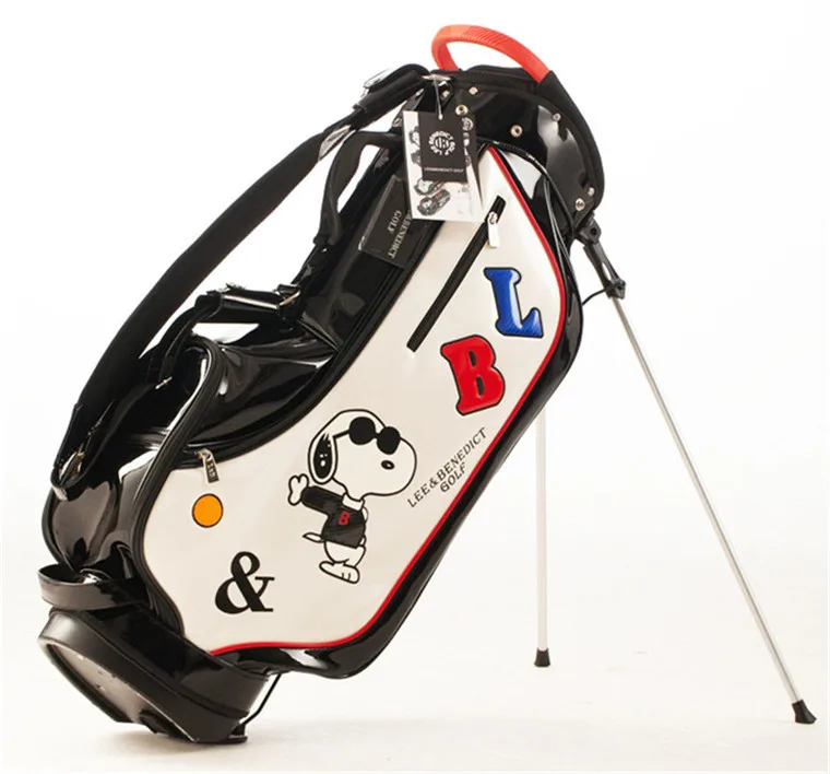 

LEEB Golf Bag Premium Crystal Scaffold Bag Fashionable Men's Golf Stand Bag 골프백