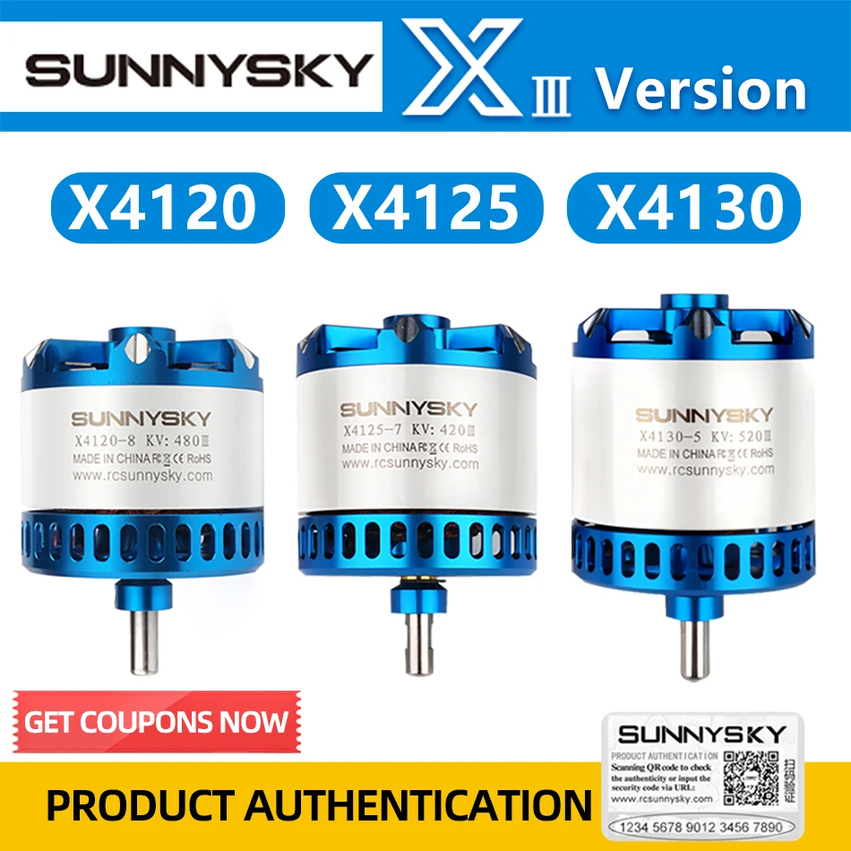 SunnySky X4130 III 520KV