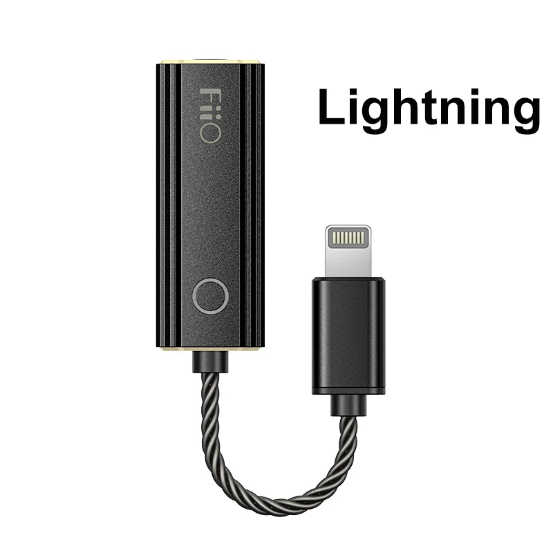 Адаптер FiiO/JadeAudio KA1 ES9281AC Pro MQA TypeC/ Lightning к USB-адаптеру 3 5 мм DAC DSD256 HIFI кабель-адаптер