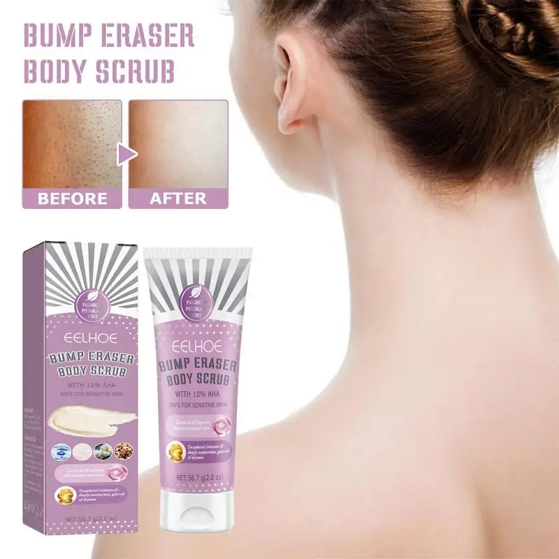 

Moisturizing Body Scrub Bump Eraser Deep Cleansing Exfoliator Cream Nourishing Oil Control Gentle Herbal Body Scrub Skin Care