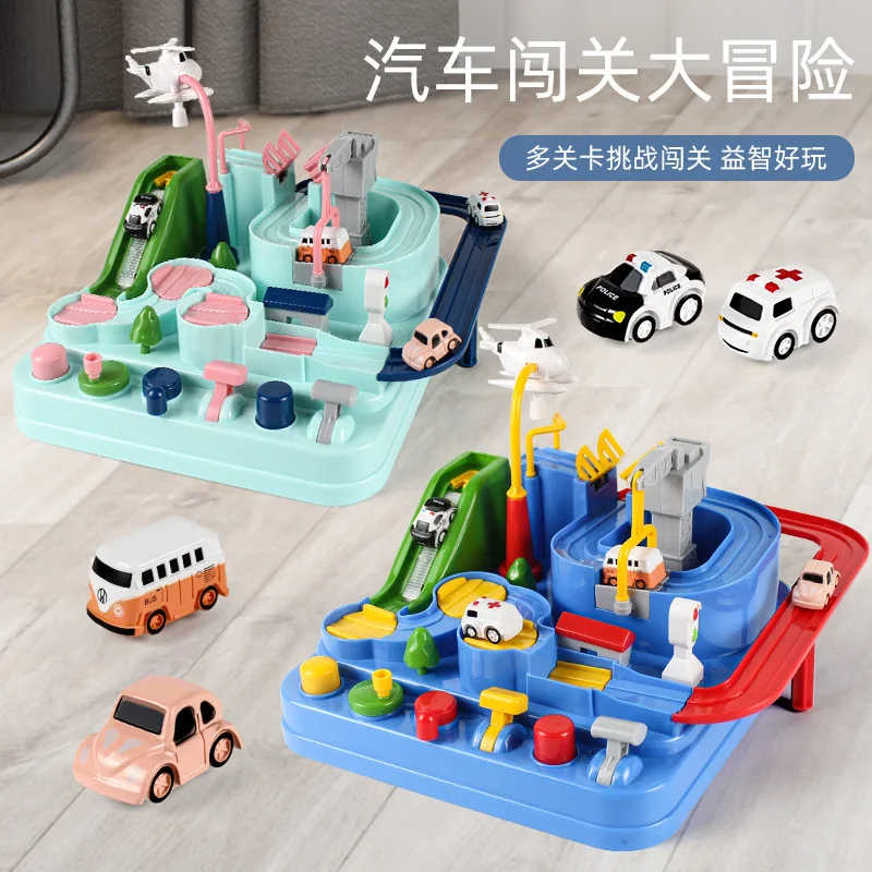 

Rail Car Adventure Boys and Girls Assemble Children's Toys