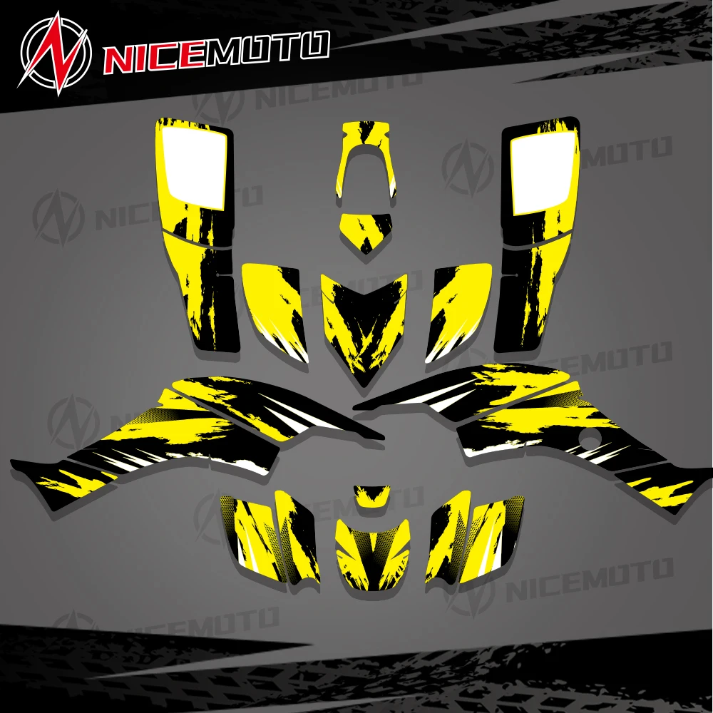 Наклейки NICEMOTO в новом стиле наклейки графические наборы подходят для Honda TRX400EX