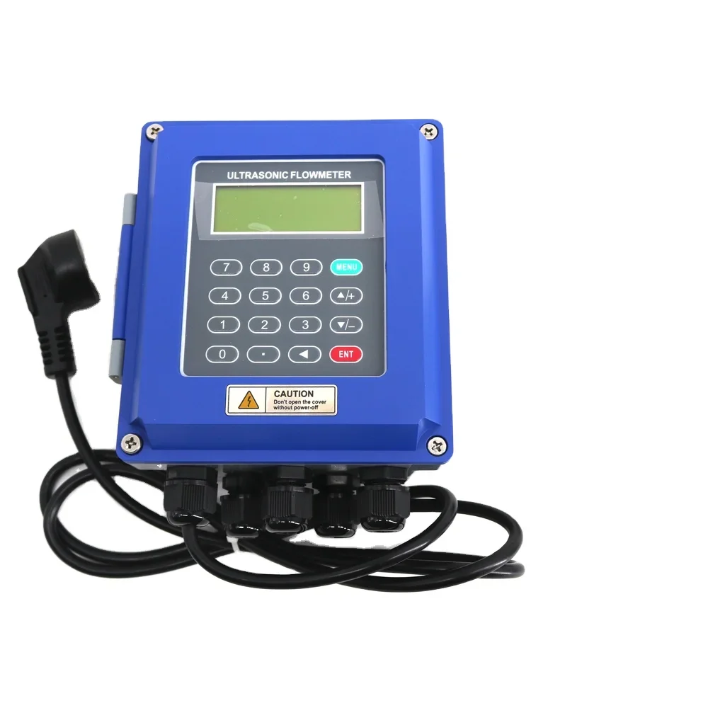 TUF-2000B + TS-2 Цифровой ультразвуковой расходомер жидкости Настенный тип IP67 Защитный