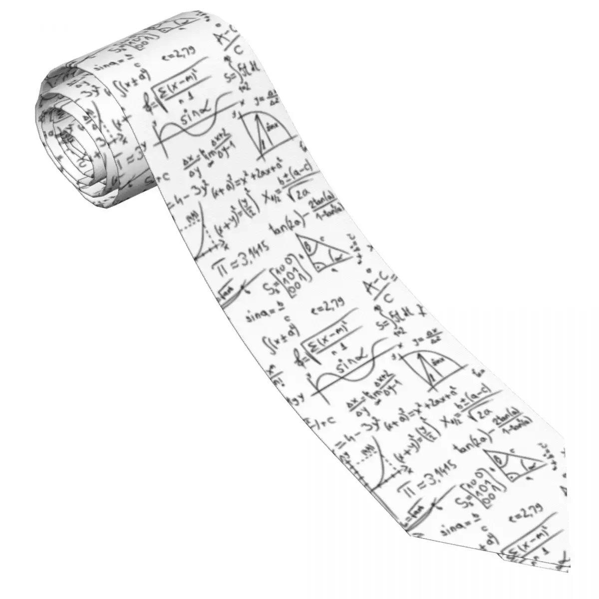 Мужской галстук I Love математический граф шейные Галстуки Математика ретро