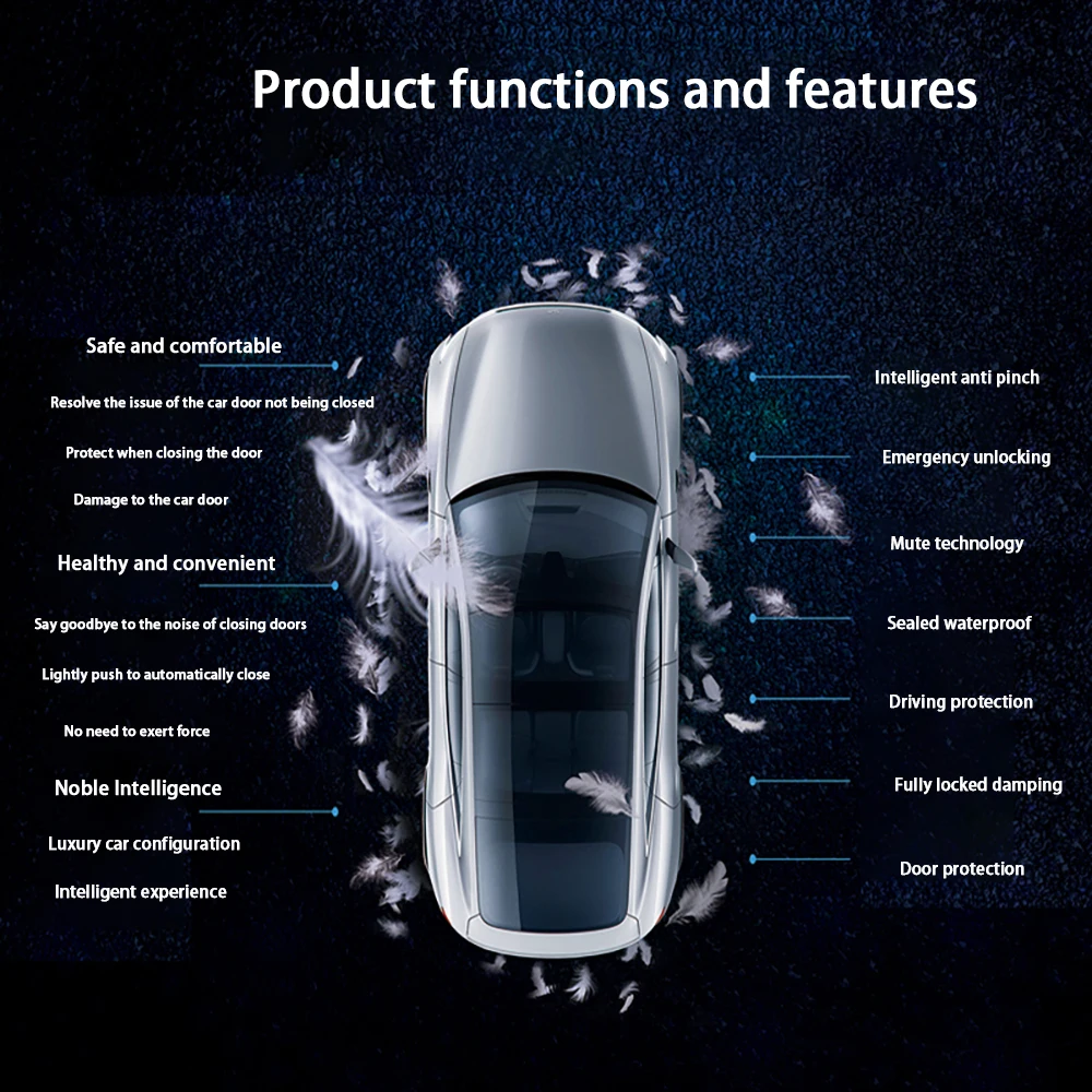 Фото Для Volkswagen VW Talagon 2021-2025 Автомобильная автоматическая электрическая система доводчика с мягким закрыванием дверей OEM Plug and Play Комфортное закрытие №3