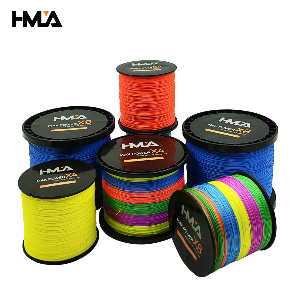 

HMLA Fishing 4 Strand Japan Super Strong PE Braided Line 300m 500m 1000m Fishing Line 10lb-80lb Japan Floating Line