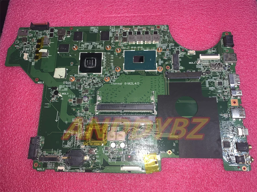 

Original MS-16J51 VER1.0 FOR MSI MS-16J5 MS-1795 GE62 GE72 GL62 GL72 Laptop Motherboard with I7-6700HQ AND GTX960M TESED OK