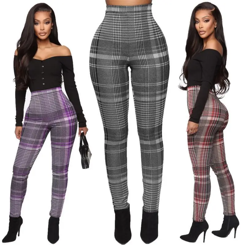 

Ladies Pencil Pants Personality Striped Print Casual Pants Small Feet Yoga Pants Ladies Pencil Pants Hip Hop Sports Pants