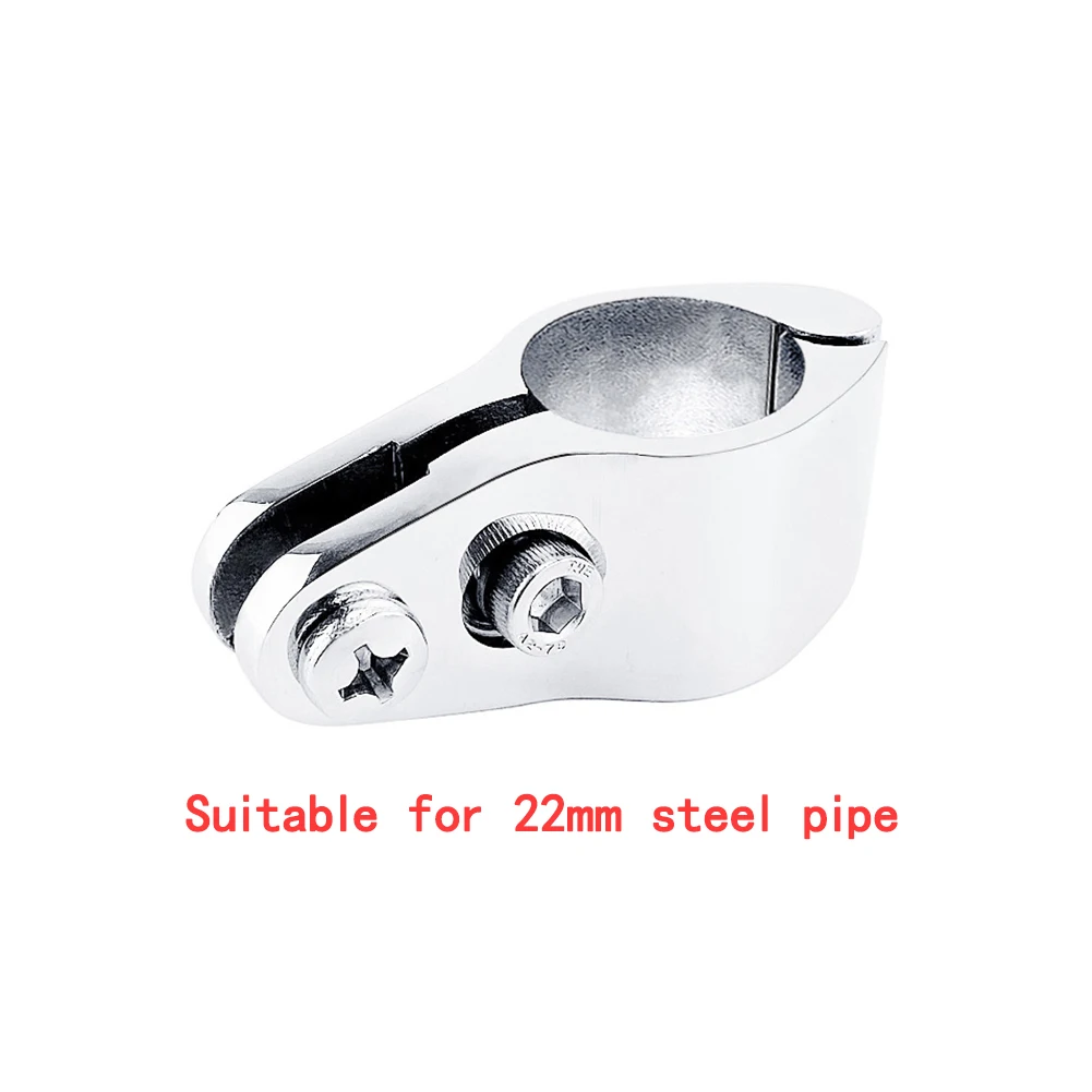 Stainless Steel Jaw Slide 22/25mm 70*30*30mm Boat Canopy Tube |