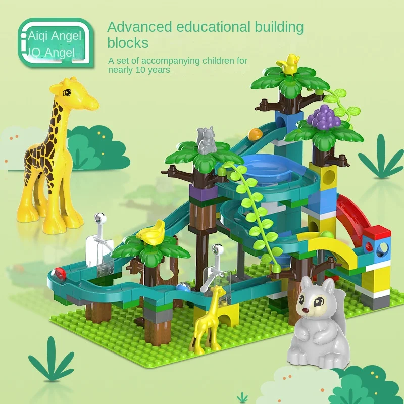 

Compatible with large particle building blocks children's assembled toys, yizhili baby boys and girls, 3-6 years old