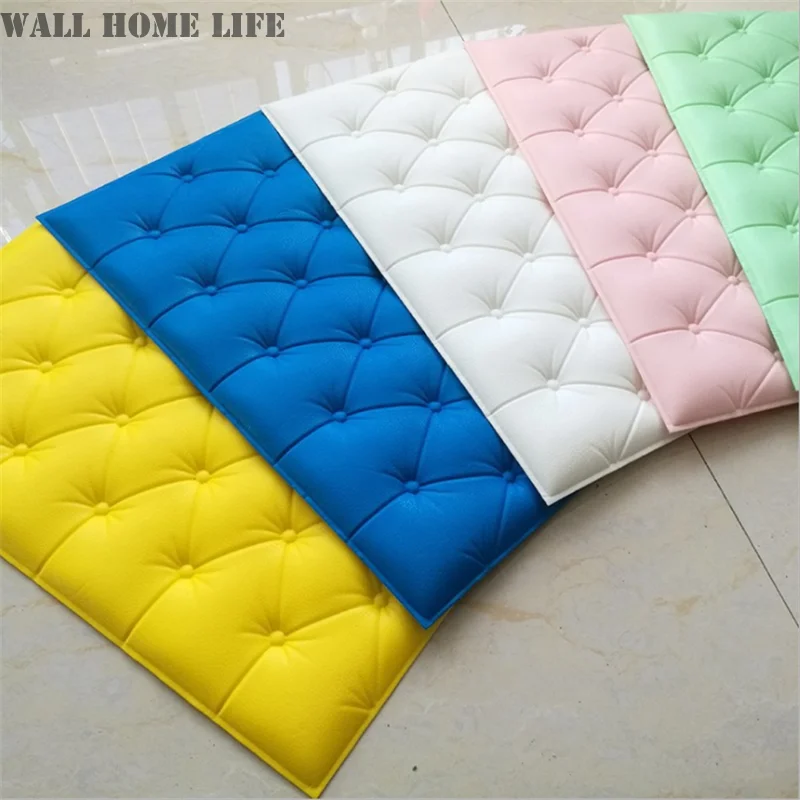 

3D Self-Adhesive Wallpaper 60*30cm Continuous Waterproof Brick Wall Stickers Living Room Bedroom Children's Room Home Decoration