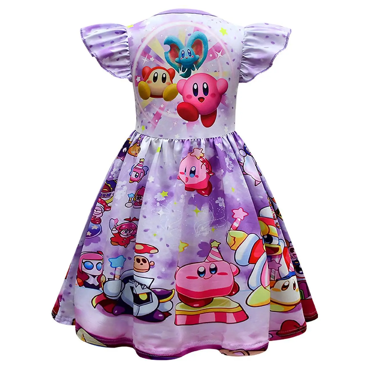 Летнее платье для девочек новинка модное милое платье-футболка малышей со