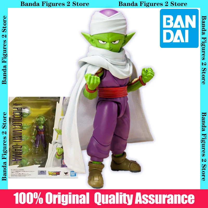Фото 100% оригинальная коробка Bandai S.H.Figuarts Piccolo Mini Dragon Ball Daima в наличии, аниме-фигурки, модельные игрушки №1