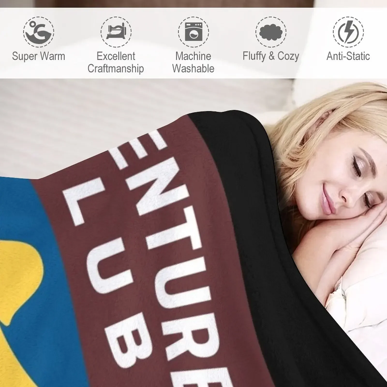 Одеяло для церкви Adventurer Club с логотипом адвентиста седьмого дня фланелевые