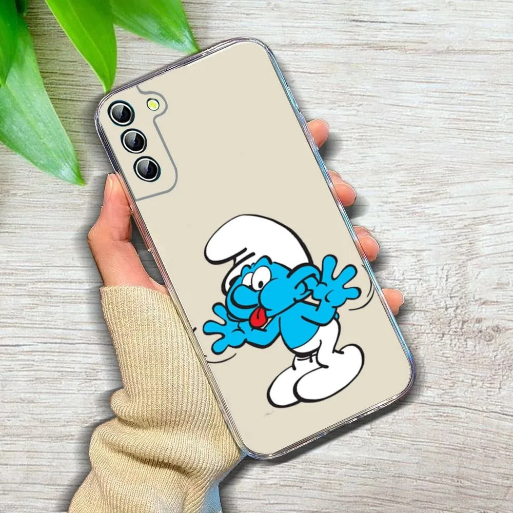 Чехол для телефона Cartoon The S-smurfs Samsung GalaxyA 10 20 30 50s 70 51 52 71 4g 12 31 21 S Plus Ultra