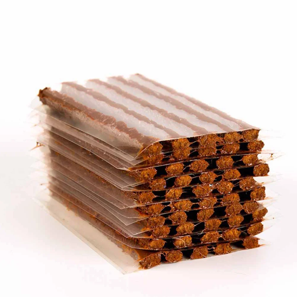 

60Pcs Car Tubeless Seal Strip Easy-to-use Seal Strip Repairing Rubber Strips for Bus Tire Use