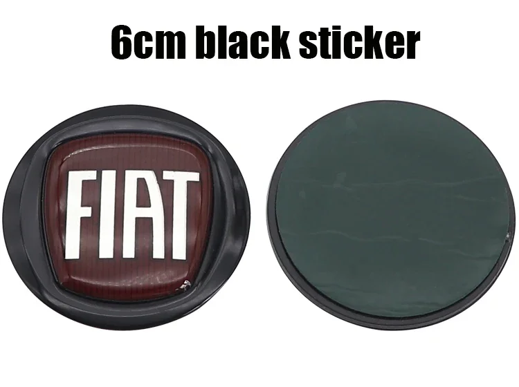 

1 шт., 12 см, 9,5 см, 6 см, 3D ABS, автомобильный передний логотип, рулевое колесо, задний бампер, задняя дверь, багажник, эмблема, наклейка, аксессуары для стайлинга для FIAT
