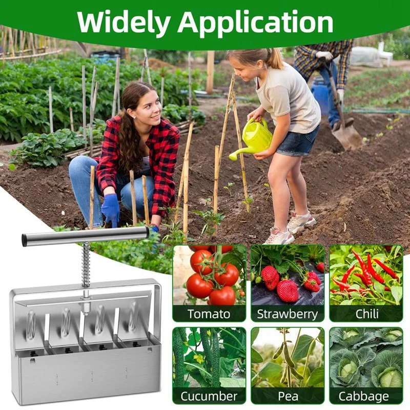 Металл для блокировки почвы запуска семян с сильным ручным управлением