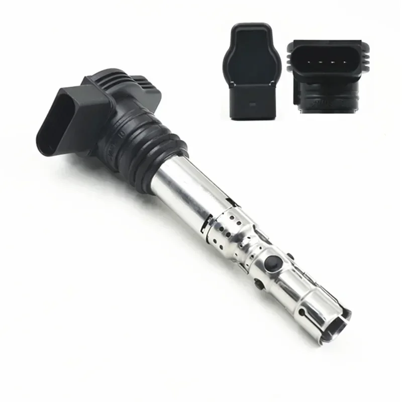 

WeiDa Brand Ignition Coil For VW GOLF for JETTA for Audi A4 A6 SEAT for SKODA/VAG GROUP 1.8T 06A905115D Black Polybutylene