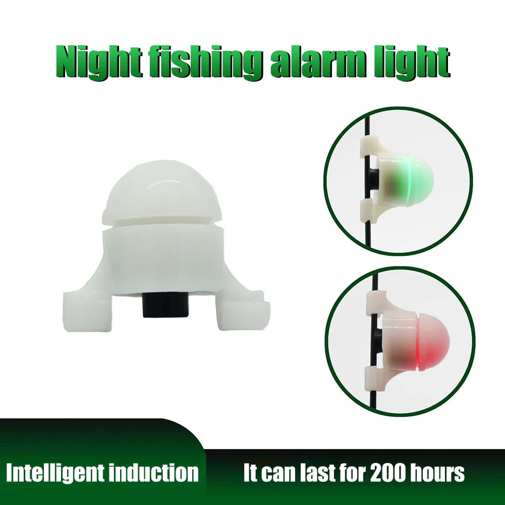 

Plastic Fishing Rod Tip Alert Electronic LED Automatic Induction Fish Bite Alarms Light Outdoor Fishing Accessories