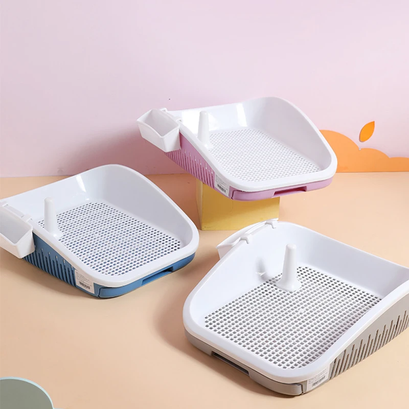 

Портативный поднос для собачьего горшка, гигиенический поднос, поднос для дрессировки собак, поднос, туалет с столбиком, двухслойная подкладка для собак, товары для домашних животных