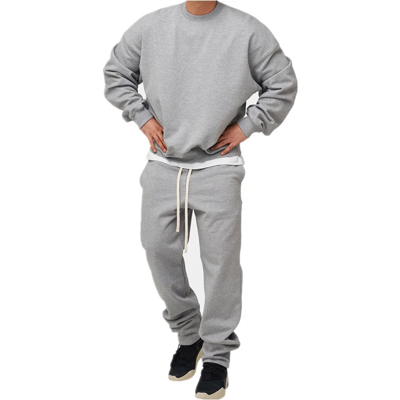

Men fall casual running training loose tracksuit