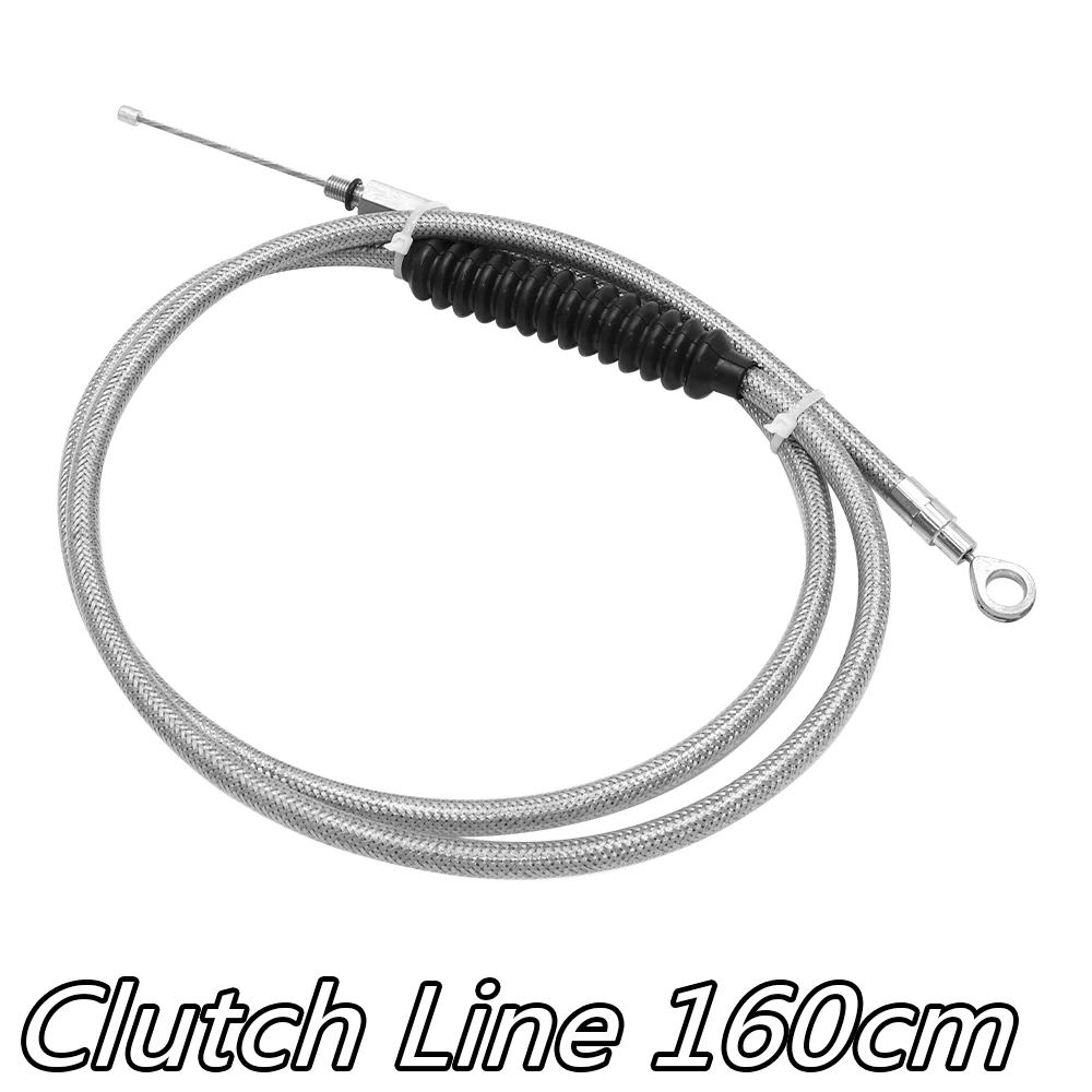 

Мотоцикл 140 см 160 см 180 см трос сцепления для Harley Touring Electra Street Road Glide Road King Sportster XL1200 Iron 883