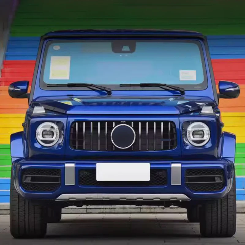 Передняя решетка впускного бампера для Mercedes Benz G Class W463 G500 G550 G63 G65 G55 AMG 1990-2018 GT R Style