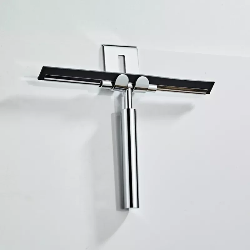 

NEW2023 sus 304 silicone window squeegee,glass cleaning wiper for shower floor kitchen window,Shower Mirror Cleaning Holder
