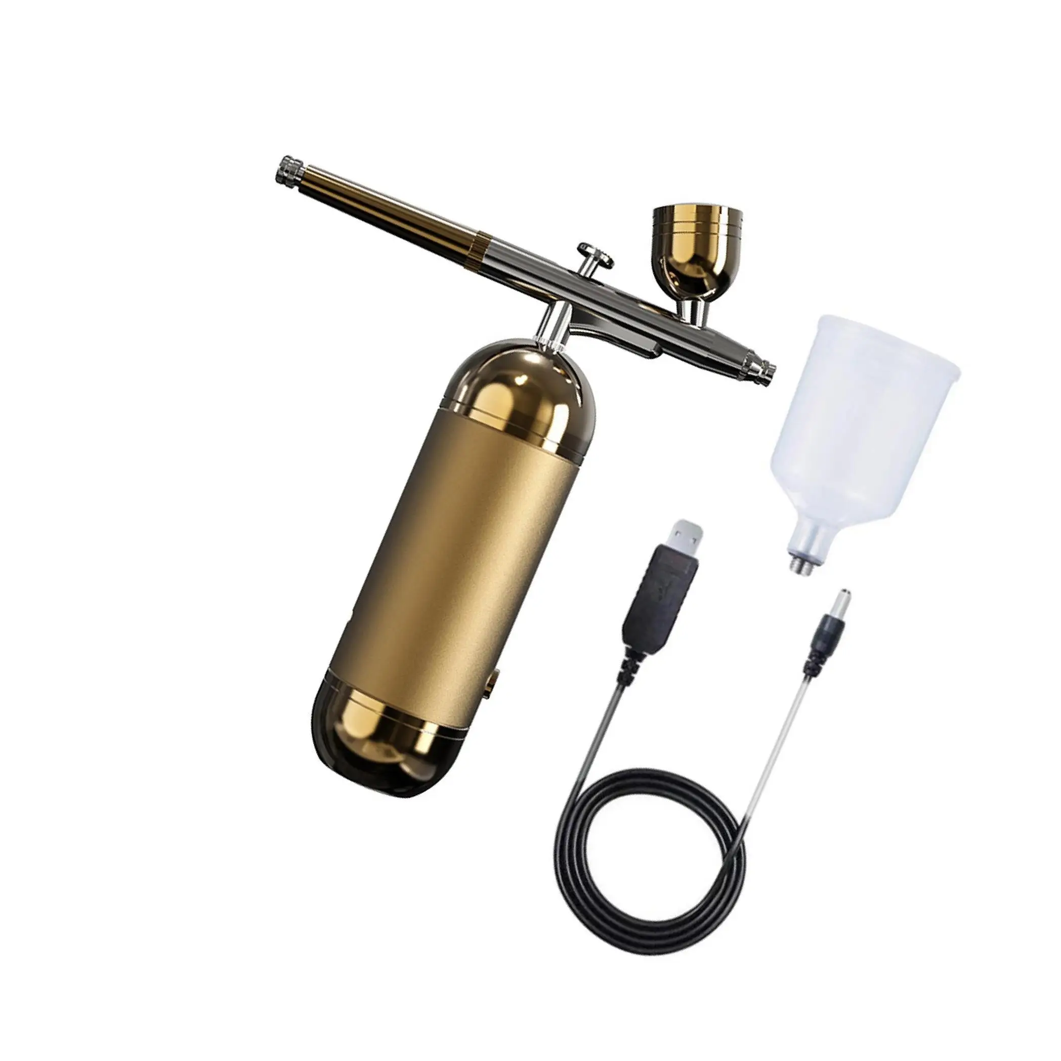 

Handheld Air Brush Set Accs Portable for Makeup DIY Shoes Nail Art