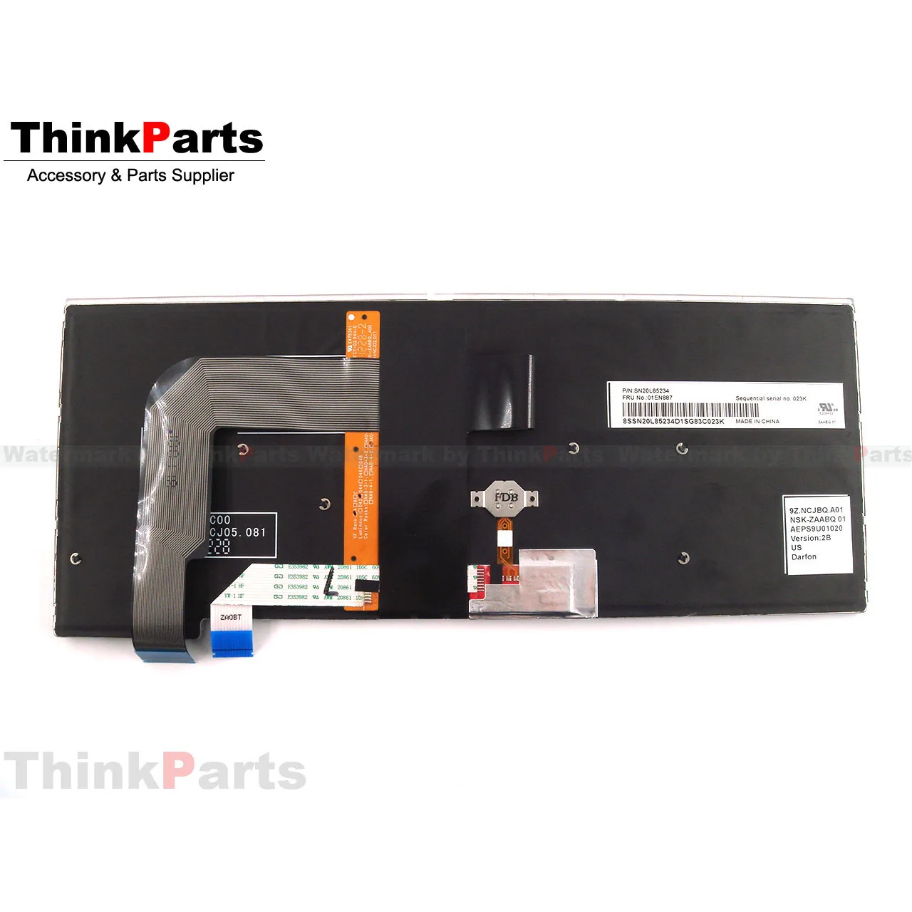 Новинка/Оригинальная клавиатура для Lenovo ThinkPad 13 Gen 2 (20J1 20J2) английская с подсветкой