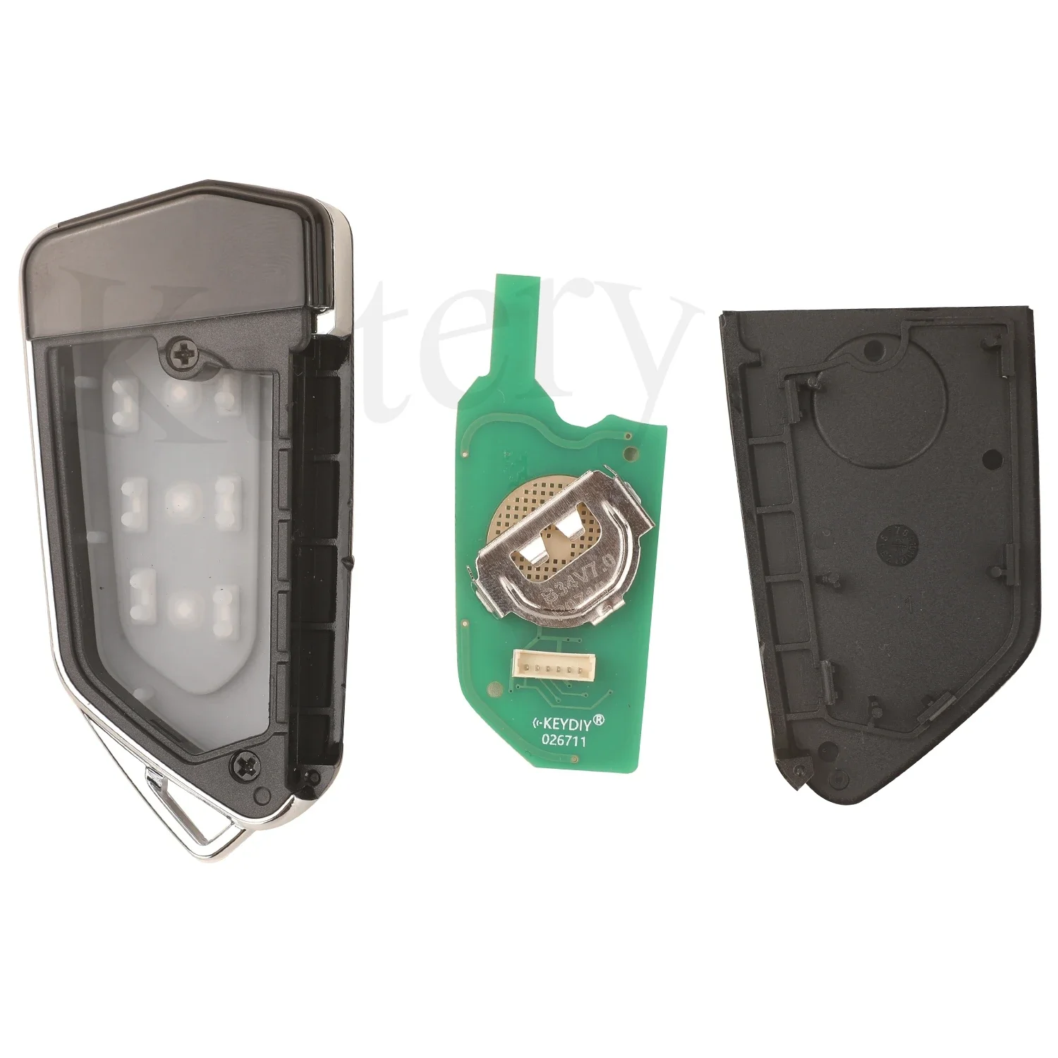 XRNKEY 3-кнопочный KEYDIY B34 KD автомобильный ключ с дистанционным управлением