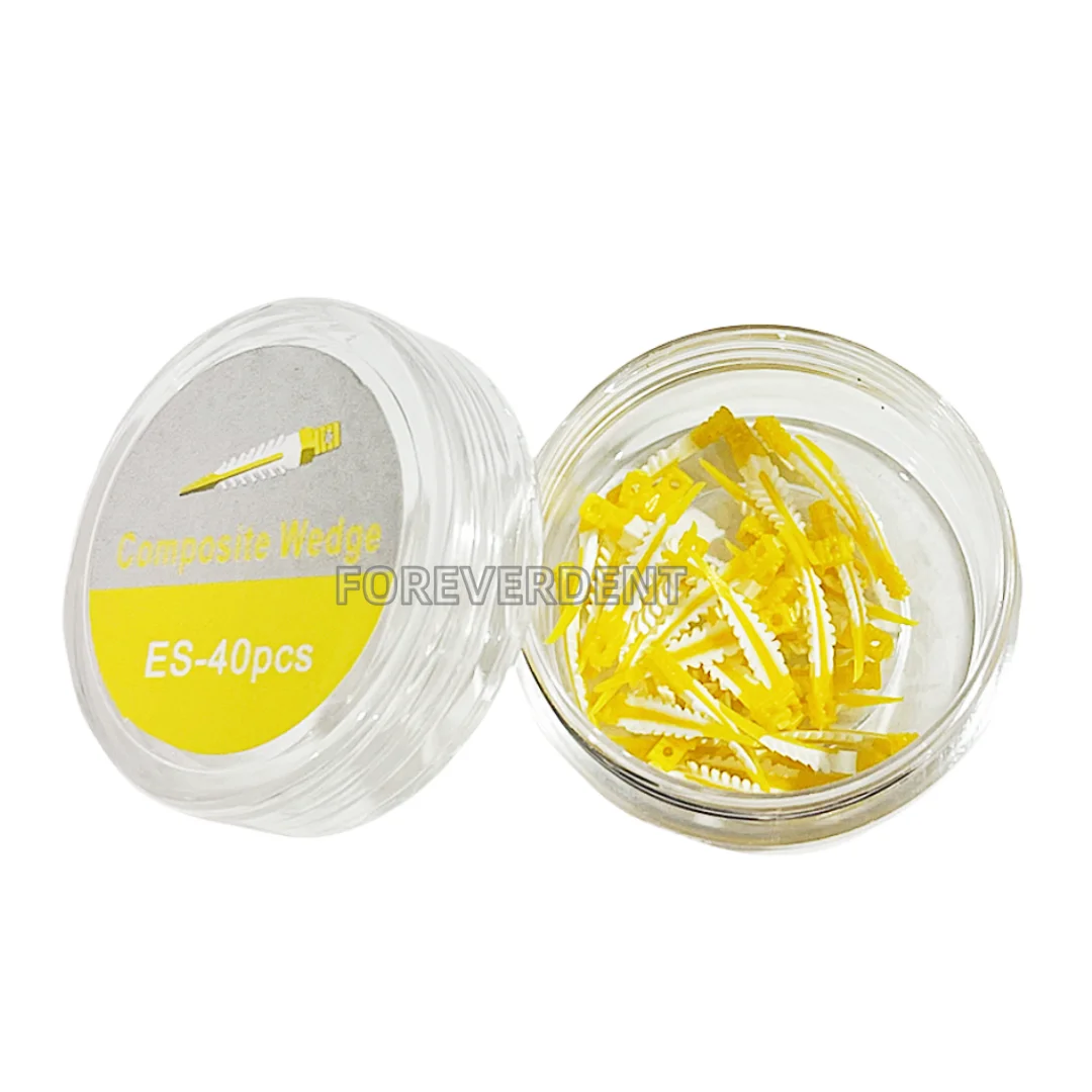 40 шт. в коробке композитные клиновидные мягкое лицо Шейное уплотнение