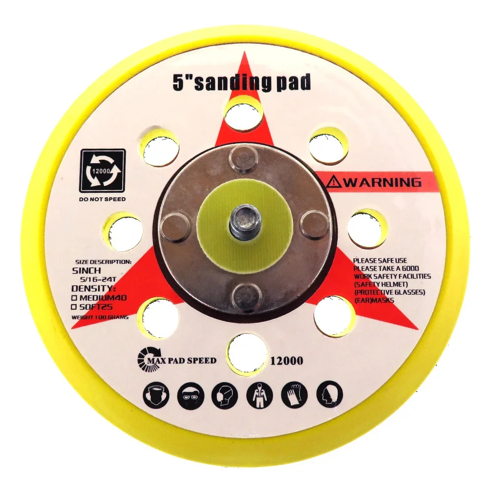 

Превосходные абразивные накладки, отверстия диаметром 2, 3, 5, 6, клейкая шлифовальная накладка PSA, Подложка для орбитальных и шлифовальных машин двойного действия