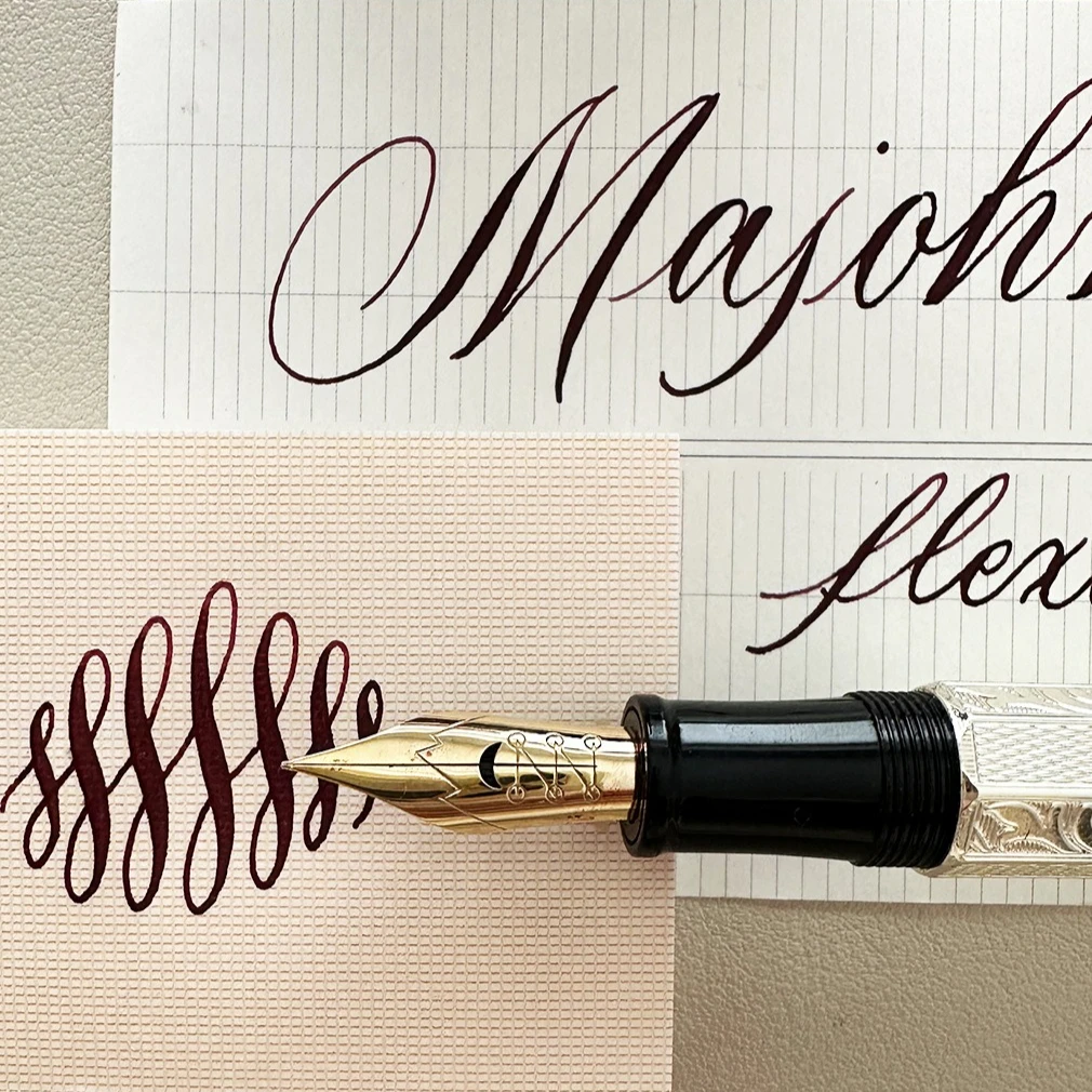 Перьевая ручка MAJOHN P139 P138 P136 Classic Flex Nib: гибкое перо, мягкость, для делового письма, модификация ES ER (art.: 3920dbe2ea475) - 3920dbe2ea475