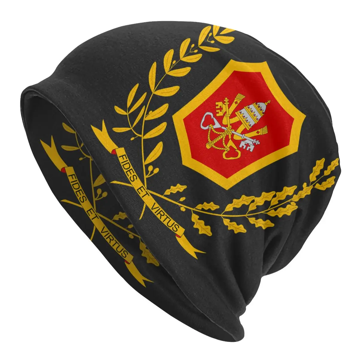 

Bonnet Hats summer Adult Men's Knit Hat Vatican City Gendarmerie Corps Corpo Della Genda hat Funny Unisex R342 Knitting Hat