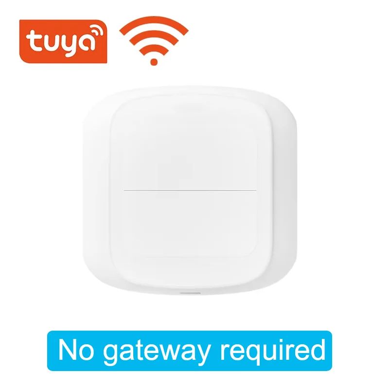 

Новый Tuya WiFi/ZigBee 2-бандовый беспроводной 6-переключатель сцен, кнопочный контроллер, сценарий автоматизации с питанием от батареи для устройств Tuya