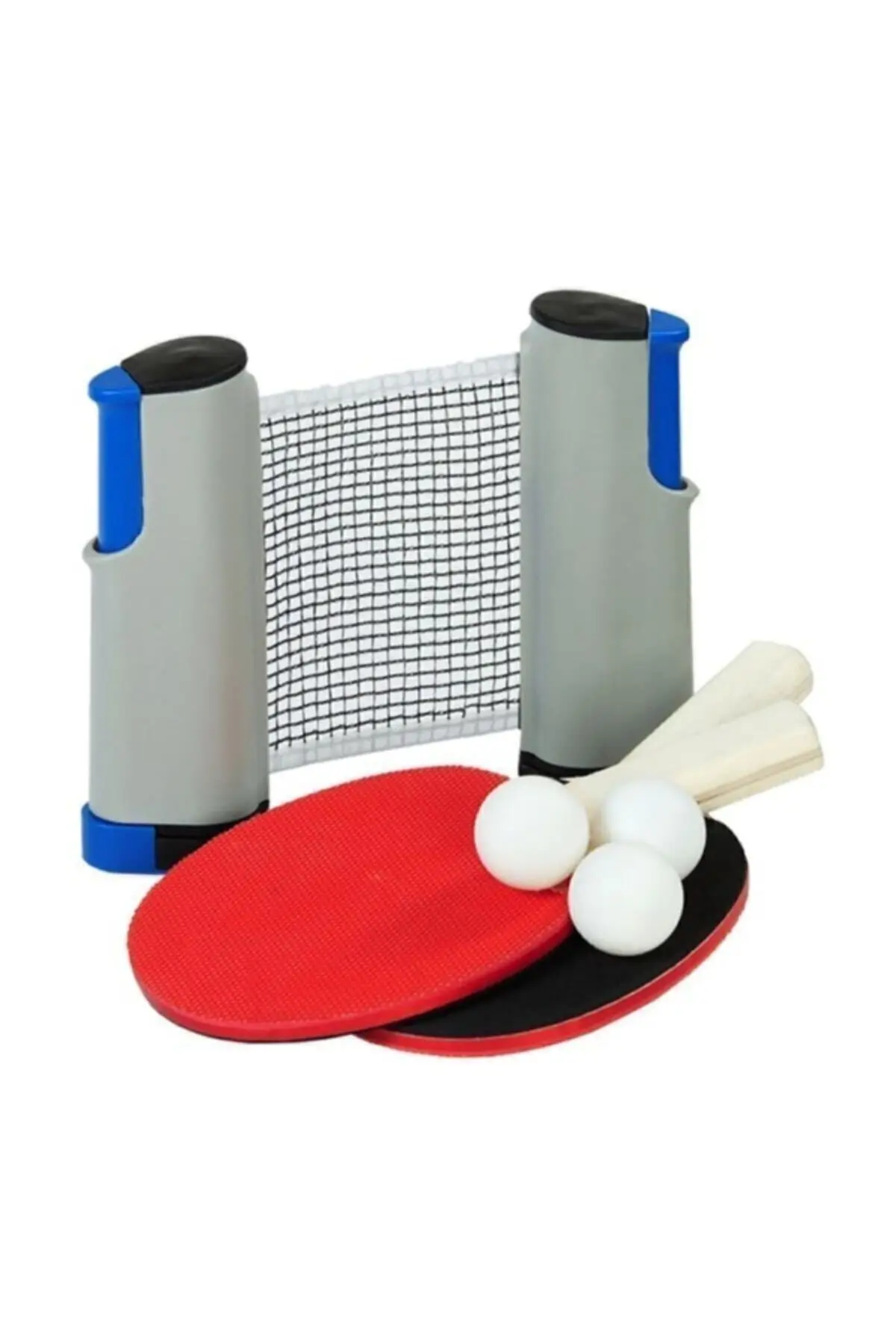 All Tables And Desks Compatible Mekanizmalı Table Tennis Net 2 Racket 3 Top Set Seti Tennis Equipment & Accessory Outdoor