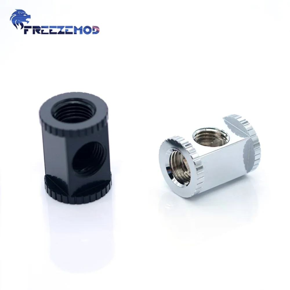 

FREEZEMOD Multi-channel 3-way Adapter Rectangular Internal G1/4" Thread for MOD Computer PC Water Coolling Fitting BDT-3T