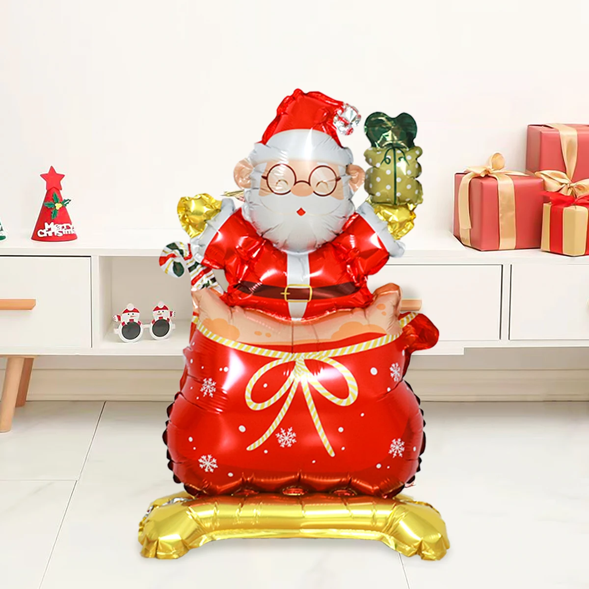 Рождественская Елка Воздушный Шар Из Алюминиевой Фольги Праздничный Реквизит