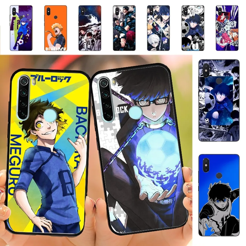 Чехол для телефона с аниме-синим замком Redmi Note 4 X 5 A 6 7 8 Pro T 9 9S 10 11 11S 11Epro PocoM3pro