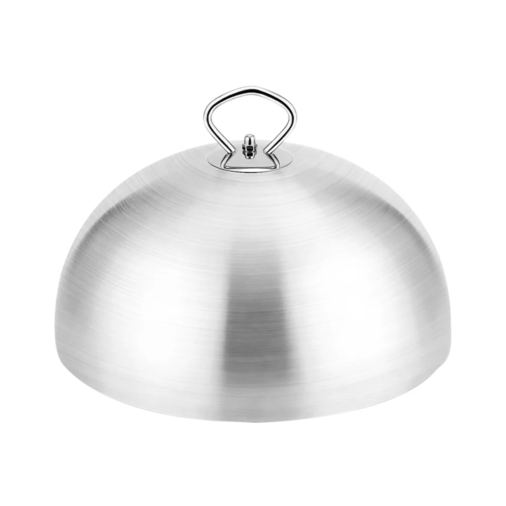 

Крышка из нержавеющей стали для стейка, крышка для ресторана, еды, маслостойкая Защитная прочная крышка, Кухонное блюдо