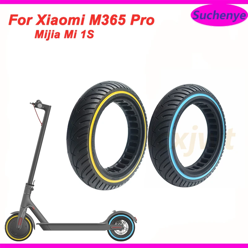 

Однотонная шина для электроскутера Xiaomi, 8,5 дюйма, сотовая шина M365 Pro 1S Pro2, передняя и задняя сменные цветные шины, колесо 8,5 дюйма