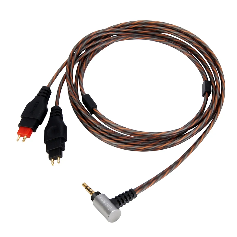 Сбалансированный аудиокабель 2 5 мм для наушников Sennheiser HD6XX HD58X HD565 HD265 HD414 classic