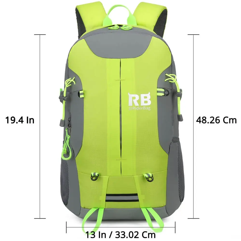 High Visibility Reflective Bike Commuter Backpack | Riderbag Reflektor35