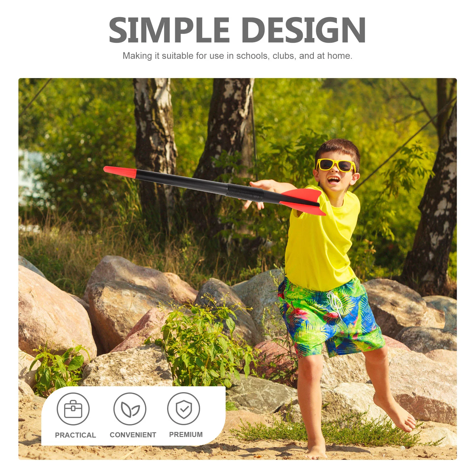 Детский Javelin Kids Training Accessory Легкая атлетика Пластиковое большое оборудование